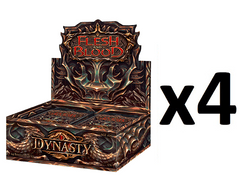 Flesh and Blood TCG: Dynasty Booster Box CASE (4 Boxes)